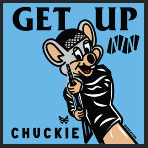 BLACK FLAG GET UP CHUCKIE CHEESE T-SHIRT Design