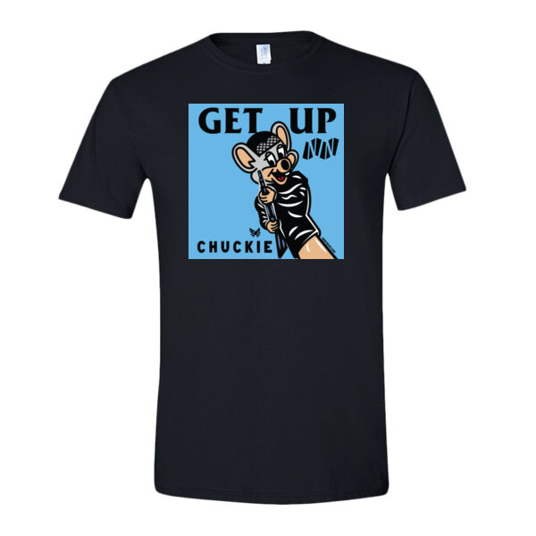 BLACK FLAG GET UP CHUCKIE CHEESE T-SHIRT Thumbnail